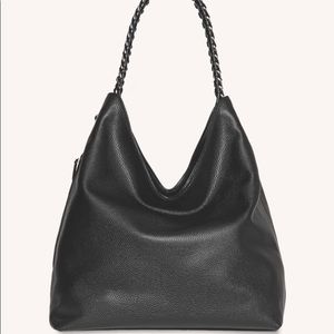 Rebecca Minkoff Black Chain Hobo Handbag